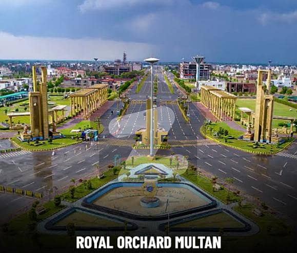Royal Orchard Multan 5 Marla Plot Sale Investment Rate