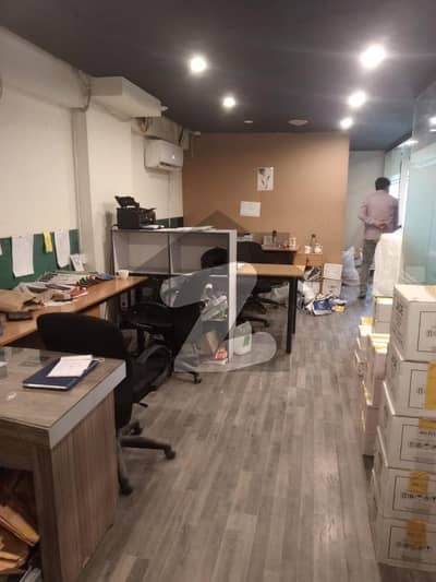 SEMI FURNISHED/UNFURNISHED OFFICE AVAILABLE FOR RENT in Big Bukhari Commercial