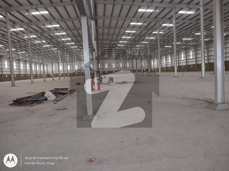 50,000 Sq. Ft Warehouse Available On Rent In Korangi Industrial Area