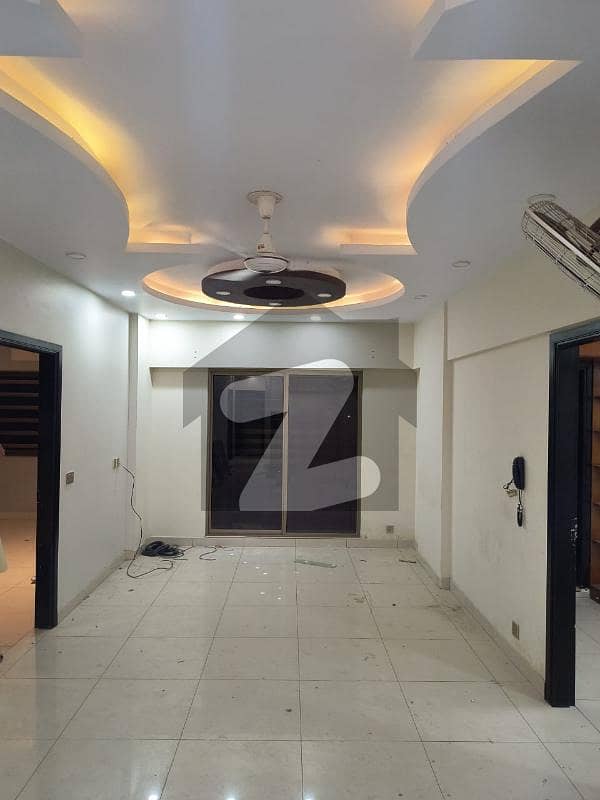 Brand New 3 Bed Drawing And Lounge Flat For Rent In High Rise Building On Tariq Road