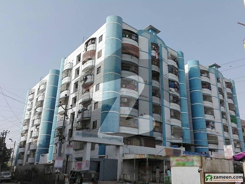 2 Bed 1st Floor West Open Corner Al Ghafoor Regency 11A North Karachi