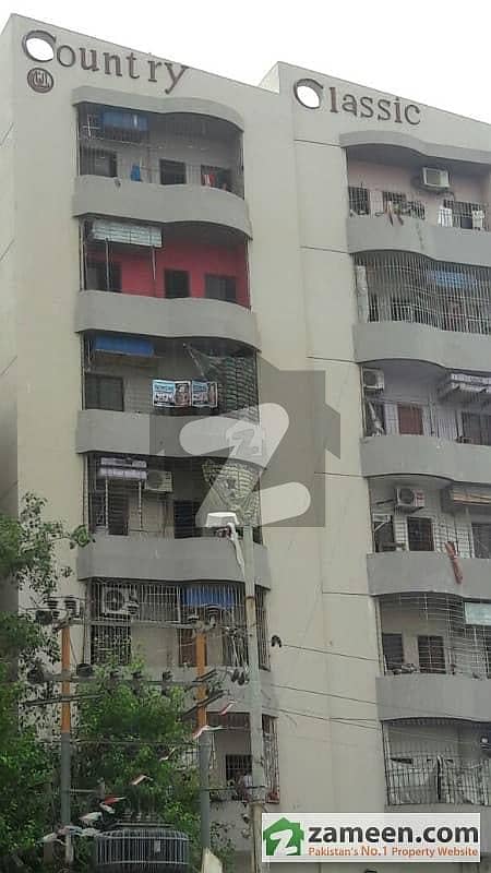 2 Bed DD, 6th Floor, Lift available, Country Classic, 11E, North Karachi