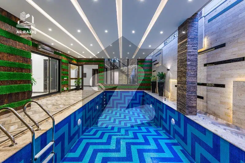 Swimming Pool Home Theater 1 Kanal Spanish Design Bungalow FOR SALE