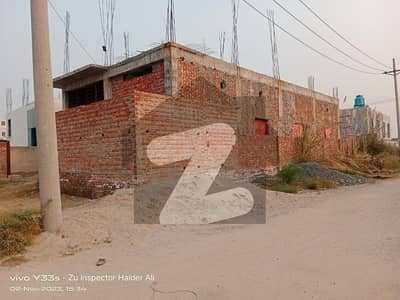 1 Kanal Corner Plot Gray Structure Factory For Sale In Sundar Small Industrial Estate