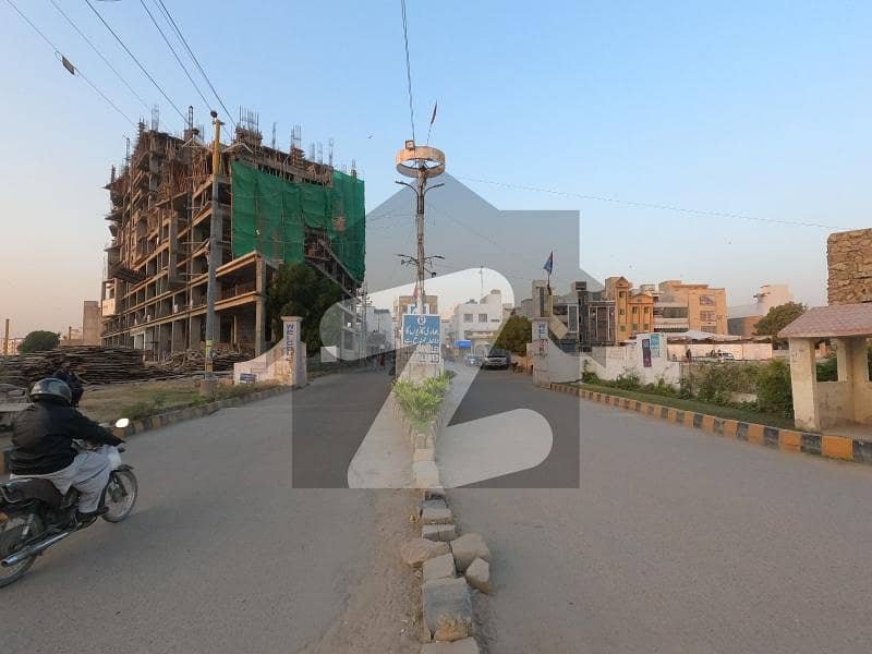 Prime Location 120 Square Yards Residential Plot In Saadi Town - For Sale Block 7 Best Option