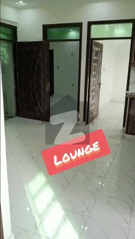 2 Bed DD West Open Lift available apartment for rent in Karachi University CHS