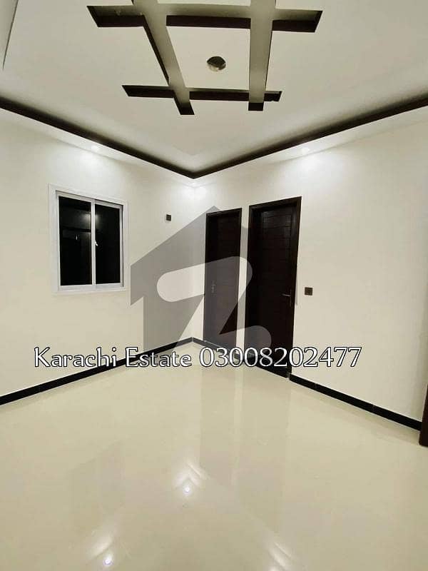 New Flat For Sale 3floor 3bedroom Dd Road Facing Vip Location Block F North Nazimabad Karachi