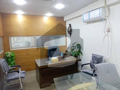 1200 Sq Ft FULL FURNISHED OFFICE Is Available At Main Shahra E Faisal 24/7 Building