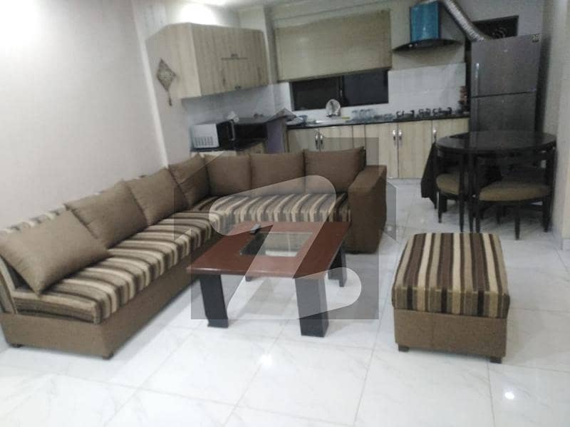 1 Bed Luxury Fully Furnished Flat Available For Sale In Sector C Facing Park Bahria Town Lahore