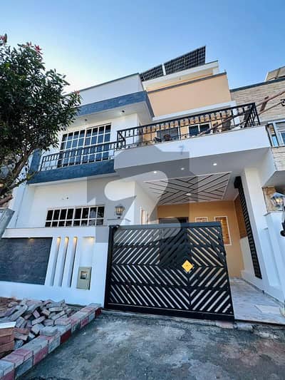 Sector N 5 Marla Brand New House Excellent Construction Quality Sun Facing With 5KV Solar System Installed House For Sale