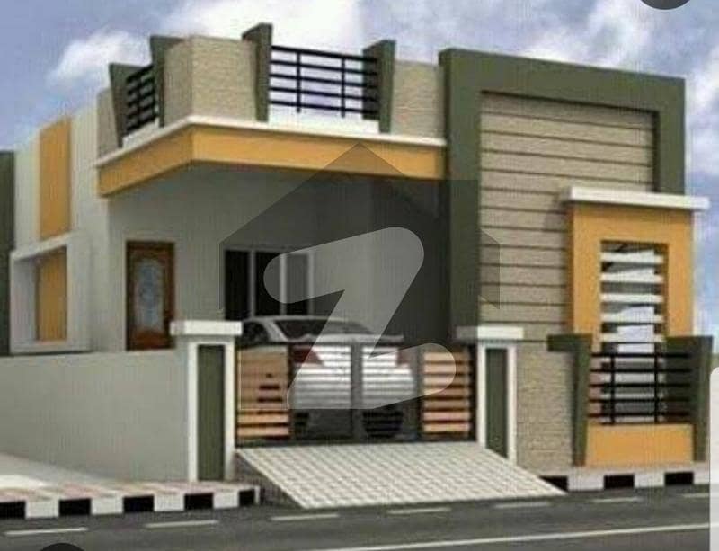Bungalow On 200 sq yard Single Story+60% First Floor Complete