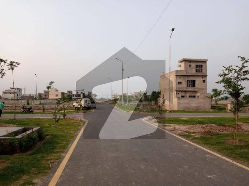 5 Marla Developed Area Plot For Sale In Tulip Ext Block Park View City Lahore