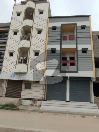 OUT STANDING FLAT FOR SALE SAADI TOWN BLOCK 1 
2 BD DD MAIN 60 FIT ROAD AND BACK 40 FIT ROAD WEST OPEN NEAR PARK ANAD MASJID