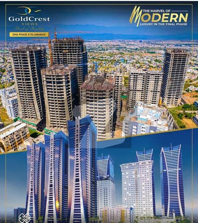 Most Luxurious Studio Apartment In Goldcrest Views-II Near Giga Mall Dha Phase 2 Islamabad For Sale