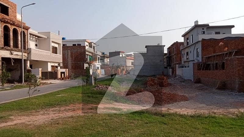 Investment Opportunity 10 Marla Good Location Plot For Sale In Tulip Ext Block Park View City Lahore