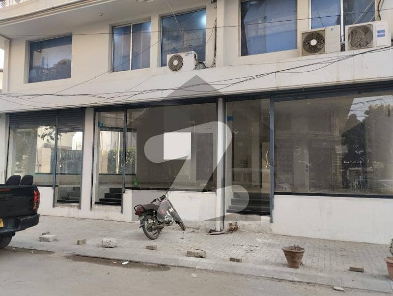 1000 Sq. Ft. Three Side Corner Showroom For Rent At 
Nishat
 Commercial, DHA Phase 6