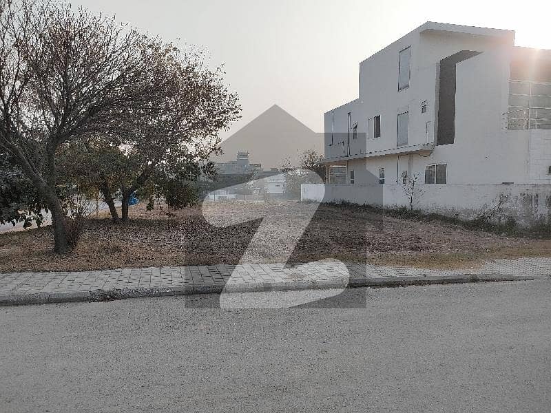 1 Kanal Level Corner Plot For Sale IN Sector D DHA Phase 2 Islamabad: