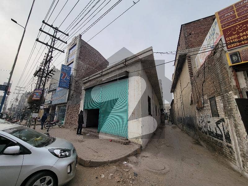 ملتان روڈ لاہور میں 7 مرلہ دکان 1.5 لاکھ میں کرایہ پر دستیاب ہے۔
