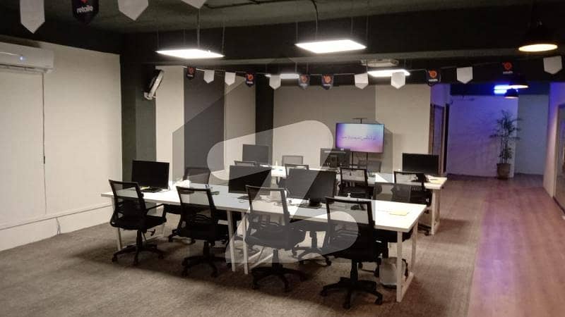 Furnished Office 10000 Square Feet Covered Area In Gulberg For IT Software