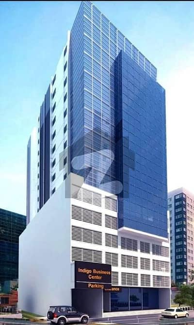 Indigo Business Center Brand New Office Available For Sale 509 Square Feet At Prime Location Of Bahadurabad