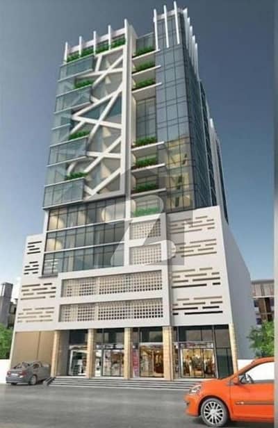 24-7 Operating Building 467 Square Feet Office Available For Rent At Prime Location Of Bahadurabad With All Modern Facilities