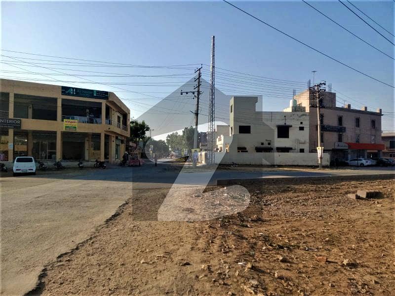 8 MARLA COMMERCIAL PLOT WITH ALL DUE'S PAID FOR SALE IN STATE LIFE HOUSING SOCIETY