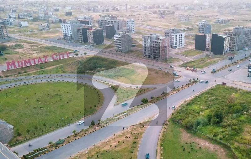 10 Marla Prime Double Road Residential Plot For Sale In Mumtaz City, Islamabad.