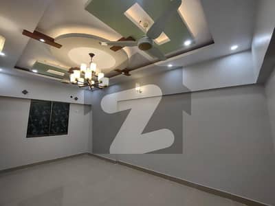 Well Designed And Furnished Renovated 3 Bed Dd (5 Rooms) Apartment On 1750 Sq Fts On 8th Floor Facing Main 200 Ft Road In Sanober Twin Tower Scheme 33 Near Safoora Chowrangi.