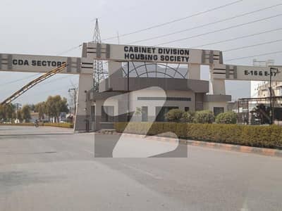 10 Marla Level Plot Available For Sale In E-16 /3 Cabinet Division Islamabad