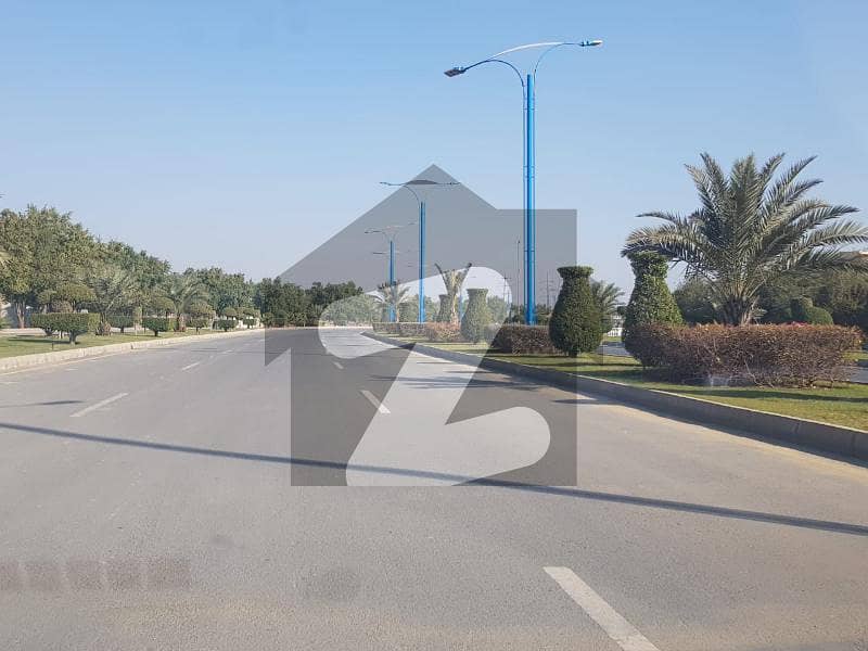 Corner plus Park Facing 12 Marla Residential Plot for Sale Near to Eiffel Tower in Johar Block Bahria Town Lahore