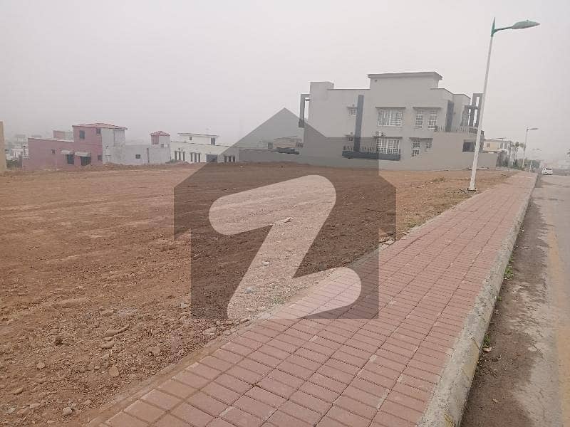Sector E3 5 Marla Street Corner Plot For Sale Ready To Construction Cutting Area
