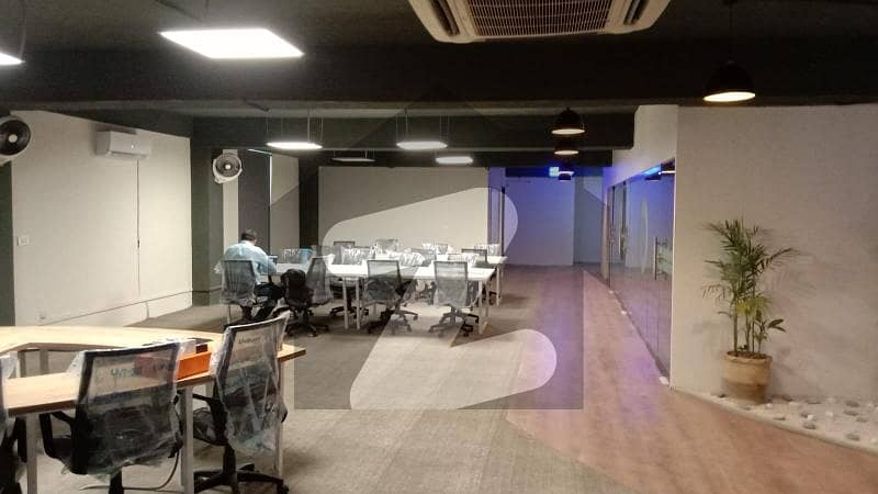 Fully Furnished 9000 Sq Ft Office Available On Rent At Ideal Location In Gulberg
