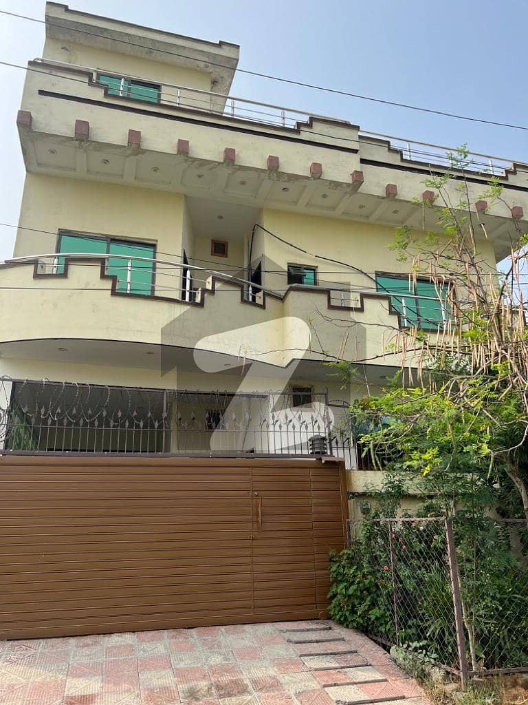 7 Marla Triple Storey Corner House For Sale In CDA Sector I -14/4 Islamabad