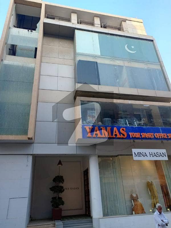 2000 Sq. Ft. Slightly Used Office For Rent At Prim Location Of Big Bukhari, DHA Phase 6