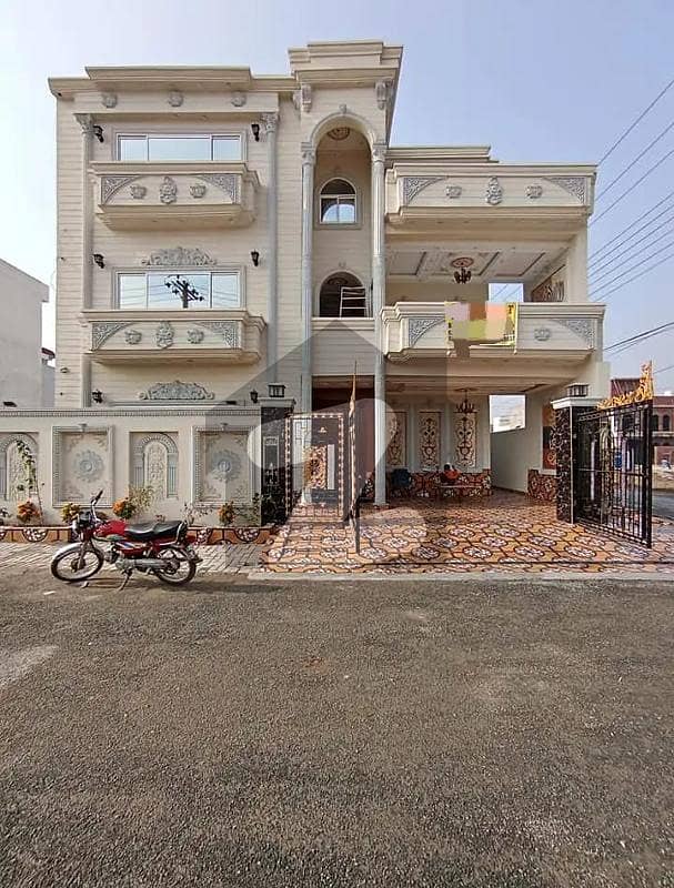10 Marla TRIPLE STOREY Corner Facing Park House For Sale In Al Rehman Garden Phase 2
