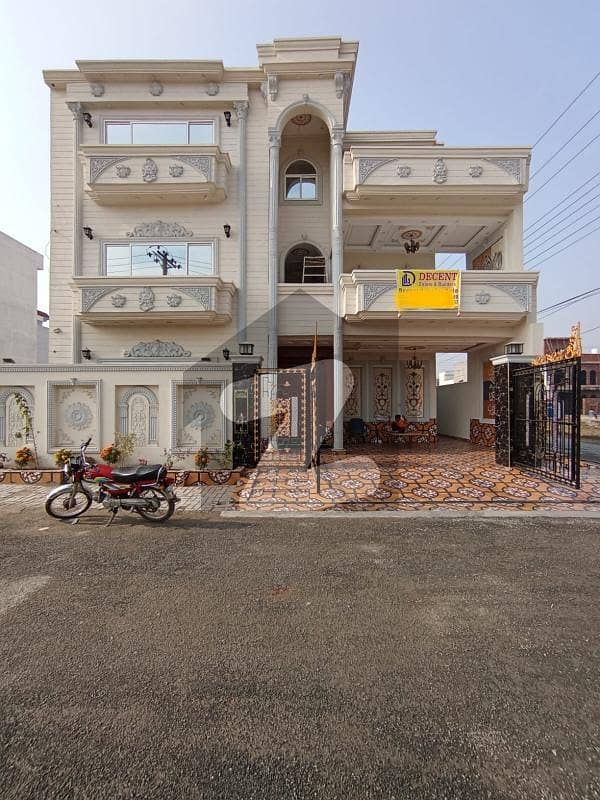 10 Marla Brand New L Block 3 Storey House Corner Family Parak For Sale Al Rehman Garden Phase-2