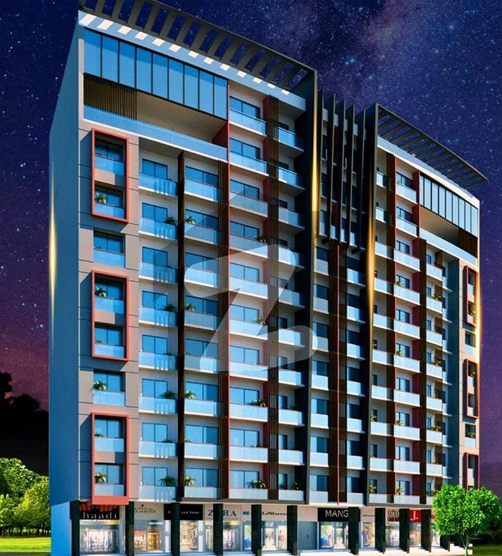 Luxury Within Reach: Two-Bed Apartment On Booking, 3 Years Instalment As Per Your Convenience In Bahria Town Karachi, Precinct 4, Liberty Commercial, Near Theme Park