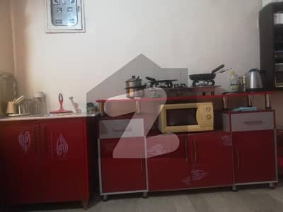Semi furnished studio portion for working females