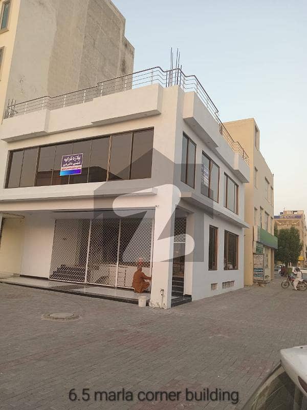 3 Storey Full Plaza For Rent On Prime Commercial Location Of Bahria Town Lahore