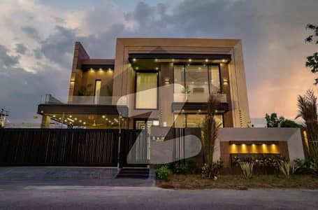 Facing Park 1-Kanal Brand New Ultra Modern House For Sale in Valencia Town Lahore