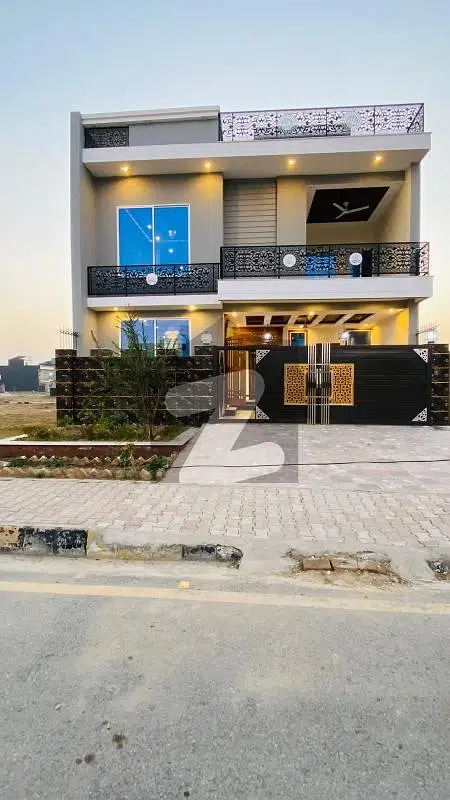 7 Marla Double Road Brand New House Available For Sell In B-17 Islamabad
