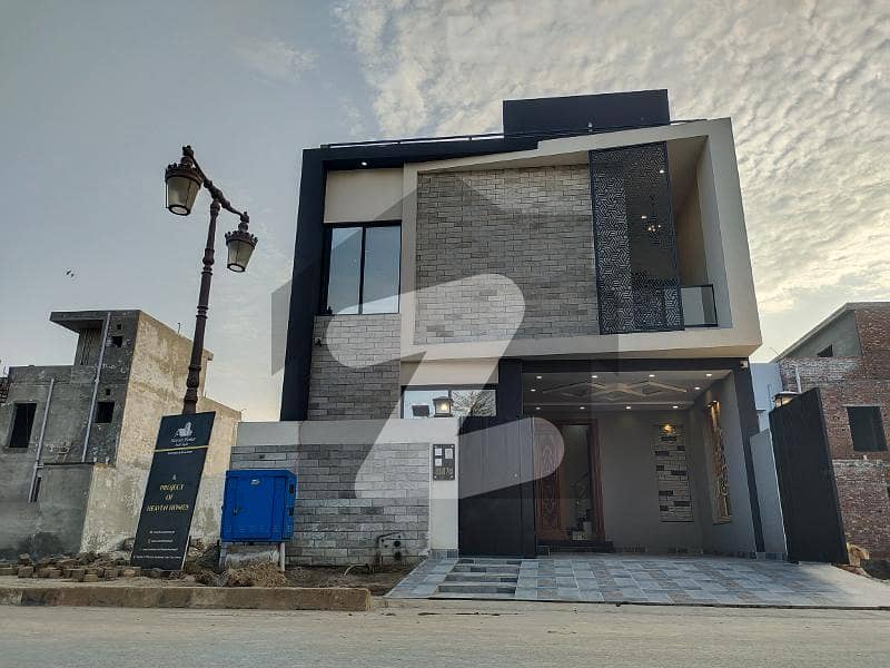 7 Marla Brand New House For Sale Block M7A Main 50 Wide Road In Lake City Lahore
