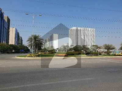 500 Yards High-Rise Commercial Plot (G+18 Approved) At Main Jinnah Avenue Next to Main Entrance Best For Builders And Future Investment