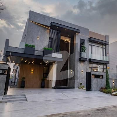 One Kanal Brand New Luxury Ultra-Modern Design Fully Furnished House For Sale In DHA Top Location Near To 
Defence Raya
