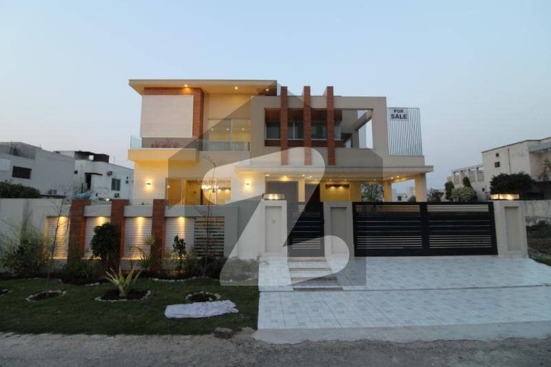 Magnificent 18 Marla Brand New Luxury Modern House For Sale In HBFC Socitey Near to DHA Phase 5