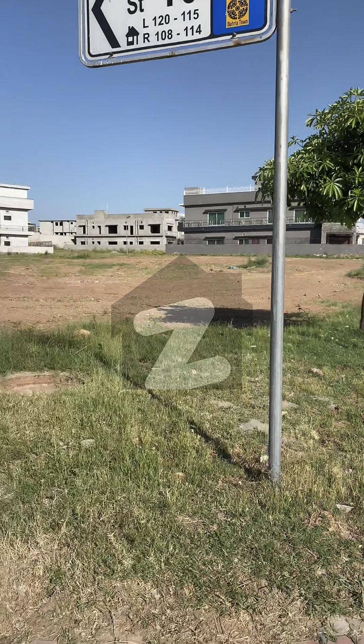 Bahria Town Phase 8 A Plot No 120 Corner Kanal Possession Utility Paid 13 Marla Extra Land Category A Paid Total 33 Marla Ideal Location Near To New Head Office