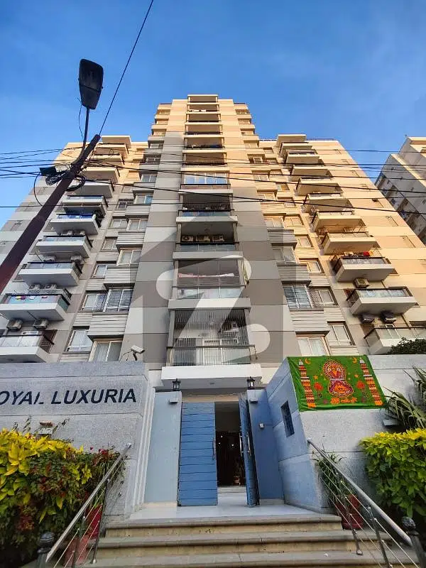 Fully Furnished 3 Bedrooms, Drawing, Lounge, Just Like Brand New, West Open, 2100 Square Feet Apartment In A High-Rise Project Known As Royal Luxuries Located On Prime Location Of Bath Island Is Available For Sale