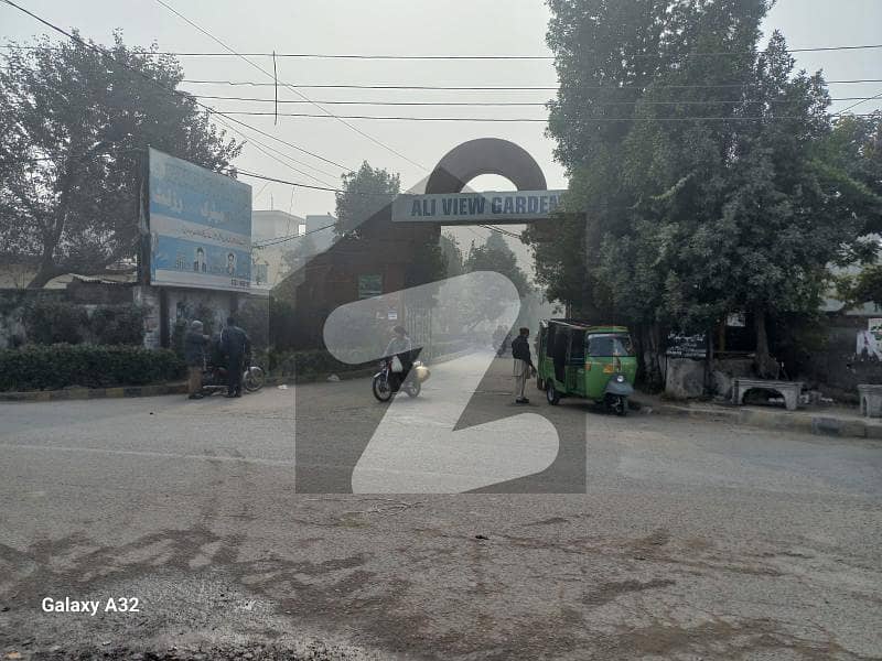 علی ویو گارڈن لاہور میں 9 مرلہ رہائشی پلاٹ 3.15 کروڑ میں برائے فروخت۔