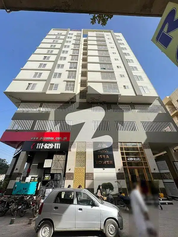 2 Bd Dd Flat For Sale In Isra Tower Gulistan E Jahaur Block 7