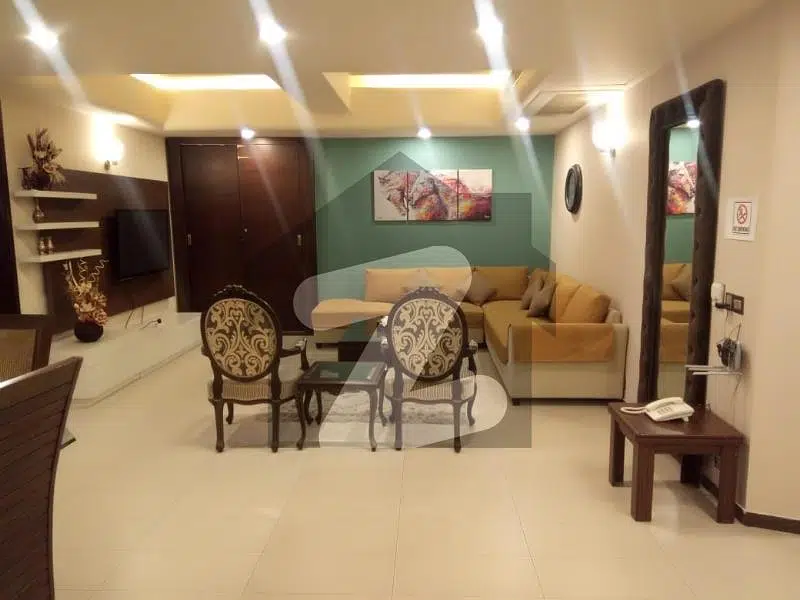 Three Bedroom Spacious Apartment 2100 Sqft Furnished For Rent In Silver Oaks Apartments F-10 Islamabad